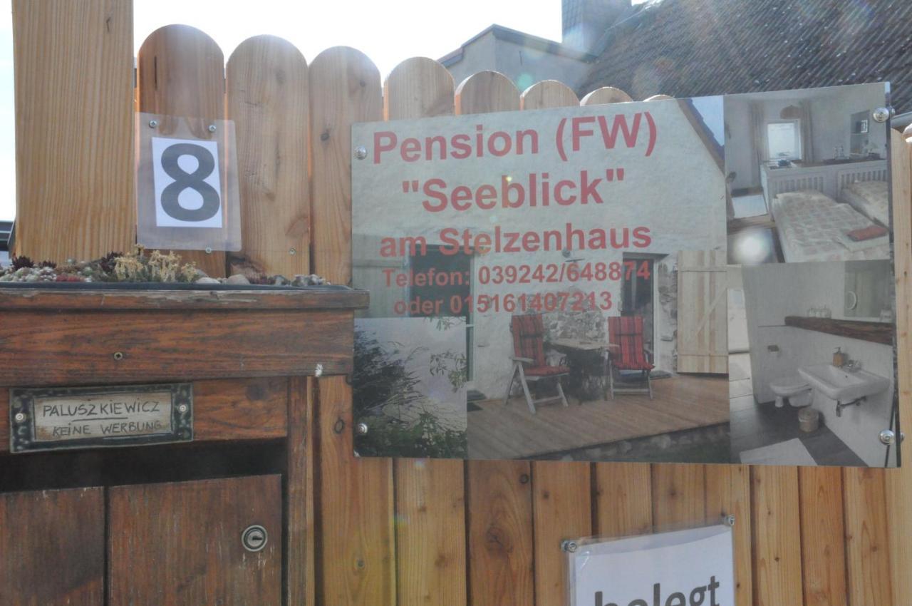 Pension "Seeblick" Am Stelzenhaus Dornburg  Eksteriør bilde